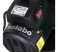 Metabo p 4000 g 1100 w bomba centrífuga de jardín 4,6 bar 4000 l/h