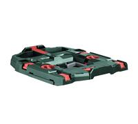 metabo Placa multiadaptador para aspiradoras - Montaje sin herramientas, compatible con metaBOX y todas las aspiradoras ASR - Gancho para cable integrado - Accesorios para aspiradoras industriales