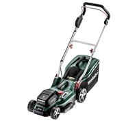 metabo RM 36-18 LTX BL 36 Cortacésped a Batería 18V, Motor Brushless | Función mulching, altura de corte 5 niveles, jardines hasta 350 m², sin batería ni cargador, compatible con sistema CAS