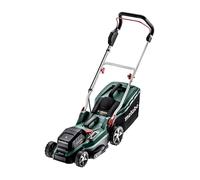 Metabo RM 36-18 LTX BL 36 Cortacésped de Empuje a Gasolina con Batería de 18V, Ancho de Corte 36 cm, 5 Posiciones de Altura 2-7 cm, Bolsa de 45 L