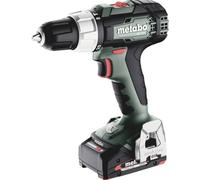 Metabo SB 614053500 - Taladro de impacto inalámbrico de 18 L, incluye batería y MetaBOX 145 (18 V, 2 baterías LiPOWER de 2 Ah, diámetro del taladro 13 mm/36 mm, peso 1,6 kg)
