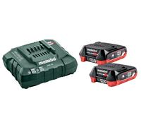 METABO Set básico (cargador + baterías) 12 V / 2 x LiHD 4,0 Ah 685301000