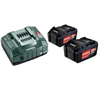 Set de cargador y baterías recargables Metabo 685051000 5,2 Ah