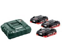 Metabo Set básico 3 x LiHD 4.0 Ah - 685132000