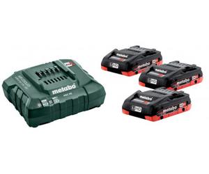 METABO Set básico (cargador + baterías) 18V / 3 x LiHD 4,0 Ah 685132000