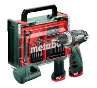 TALADROS - ATORNILLADORES DE BATERÍA - Con batería de 12 V Insertable PowerMaxx BS Basic Set