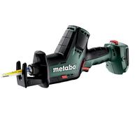 Metabo Sierra de sable con batería SSE 18 LTX BL Compact (602366850) 18 V; cartón, voltaje de la batería: 18 V, número de elevación en vacío: 0-3000 /min, carrera de la hoja de sierra: 16 mm