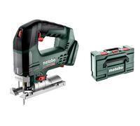 metabo STB 18 LT 130 BL 601055840 - Sierra de calar inalámbrica (sin escobillas, incluye maletín, sin batería, sin cargador)