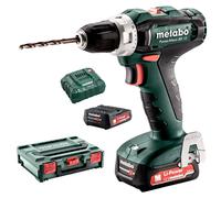 Destornillador METABO - PowerMaxx - BS 12 2 x 2.0 Ah Li-Power - SC60 Plus - estuche