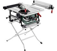 Metabo TS 254 M 691154000 - Sierra circular de mesa (con soporte, 1500 W, hoja de sierra de 254 x 30 mm, sierra plegable, extensión de mesa)