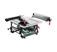 Metabo TS 254 M Sierra de Mesa con Guía Paralela, 1500W, Velocidad 4200 RPM, Corte Máximo 8 cm, Ancho Corte 52 cm, Ángulo de Giro -1.5 a 46.5 Grados