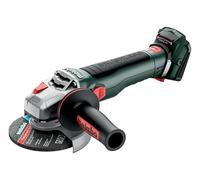 Metabo WB 18 LT BL 11-125 - Amoladora angular inalámbrica rápida de 18 V (amoladora/amoladora/amoladora/amoladora sin batería + cargador) # 613054850