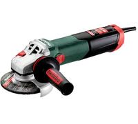 metabo WE 19-125 Q M-Brush Amoladora Angular, Lijadora con Tuerca Rápida | Herramienta de 1900W para discos de 125 mm, sistema M-Brush, diseño ergonómico, sin batería ni cargador, 2.5 kg