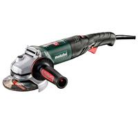 Metabo WEV 1500-125 Quick RT (601243500) Angle Grinder Plastic case with Speed Control, Quick Release nut, 1500 watts, disc Diameter: 125 mm, idle Speed: 3500-11000 RPM