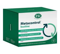 Metacontrol Suplemento alimenticio en polvo con nopal, glucomanano, morera blanca, gimnema, oliva, nomame de casia, policosanoles y cromo, 40 sobres de 3 g