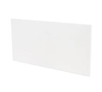 Metacrilato blanco opal cortado con láser a medida personalizada, disponible en todos los grosores y tamaños (3mm brillo/brillo, 120 x 100)