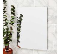 Metacrilato espejo plateado o dorado de 3mm de grosor cortado a medida personalizada, disponible en todos los tamaños (plateado (el común), 60 x 40)