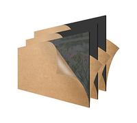 Metacrilato Plexiglás 3 Piezas, Metraquilato Negro 2mm, Vidrio Plastico Acrílico para Marcos de Fotos, Exposiciones de Proyectos, Pinturas y Más, 29.7 x 21cm(A4)