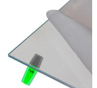 Metacrilato transparente cortado con láser a medida personalizada, disponible en todos los grosores y tamaños (5mm, 140 x 80)