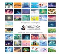 metaFox Dreamland - Pack de cartes postales d'inspiration pour le coaching et l'autoréflexion (Inglés)