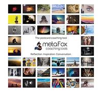 metaFox World of Emotions Postcards Pack - 52 Cards for Coaching and Therapy