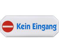 Metafranc 506370 506370 - Cartel adhesivo con texto en alemán "Kein Eingang" (107 x 40 mm)