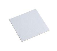 Metafranc 645326 - Protectores de fieltro para muebles y sillas (autoadhesivos, 100 x 100 mm, 1 unidad), color blanco