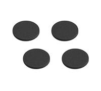 Metafranc 646066 - Almohadillas antideslizantes para muebles y objetos (4 unidades, 40 mm de diámetro, autoadhesivas), color negro