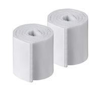Metafranc 647109 Werkzeyt 647109-Cinta de fieltro (autoadhesiva, 0,5 m x 50 mm, 2 unidades), color blanco