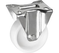 Metafranc 800640 Rueda Fija diámetro, 102 x 80 mm, Poliamida, rodamiento de Deslizamiento, Ø 100 mm