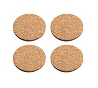 Metafranc Corcho Almohadillas De Diámetro 28 Mm - Autoadhesivo - 4 Unidades - Natural Para Muebles - Para Superficies Lisas/Para Muebles