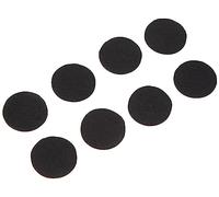 Metafranc diámetro, autoadhesivas, negras, 9 piezas, amortiguadoras de golpes, antideslizantes para muebles y artículos, almohadillas de goma EVA, 646046, Ø 28 mm (9 Stück)