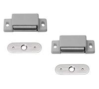 Metafranc topes magnéticos - Fija contra placa - Fácil montaje - adecuado para muebles puertas & solapas/puerta cierre/sujeción magnético/Muebles Schnäpper, 361006