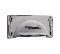 Metafranc Vintage De Muebles Mango, Ba 78 X 26 Mm Con Acabado De Alta Calidad Decoración Forma Y Está Decorativa, Incluye Material De Montaje, Ornamentales Herraje | Mango Caracola | Hueco Mango