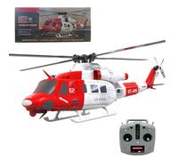 MetaHrystynx GOOSKY E2 UH-1Y - Helicóptero a control remoto dual 2.4G 6CH Helicóptero militar con posicionamiento GPS, despegue/aterrizaje con una tecla, retención de altitud, regalo para