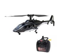 MetaHrystynx Helicóptero RC F150BL V3 Airwolf modelo de helicóptero de control remoto con luces LED, con retención de altitud y fuerte rendimiento, versión RTF