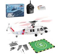 MetaHrystynx Helicóptero WL K270 RC para adultos, modelo de avión RC de 2.4 GHz con retención de altitud y una tecla de despegue/aterrizaje, luz LED, recordatorio de batería baja, regalo para