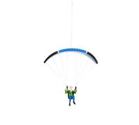 MetaHrystynx Mini modelo de parapente eléctrico, adorno colgante de coche con temática de aviación con material de poliuretano suave al tacto, resiste el agua, arañazos, caídas accidentales, regalo