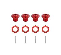 Metal 17mm Wheel Hex Hub Adapter with Nut for Arrma 1/8 3s 1/10 Big Rock V3 Rc Car Upgrade Parts,re