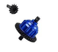 Metal 37T/13T Conjunto diferencial delantero RC piezas de actualización para TRAXXAS 1/10 4WD MAXX Monster TRUCK-89076-4 W/WIDEMAXX 1/8 6S MAXX SLASH-102076-4 RC Car (azul)