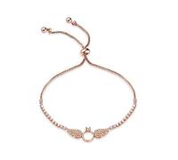 Metal,Angel Wings Diamond Jewelry Plated 18K Rose Ladies Fashion Gift Beautiful