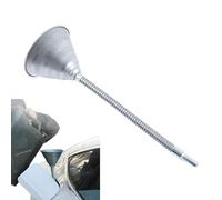 Metal Automotive Funnel, Flexible Wide Mouth Oil Funnel with Extension Hose, Metal Portable Spout Filling Tool for Engine Fluids, Motorcycles, Yachts, and Vehicle Maintenance, 1.5x44x14.8cm