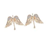 Metal Badge Clothes Lapel Brooches for Women Aesthetic Hat Brooch Shawl Pin Gold Zinc Alloy
