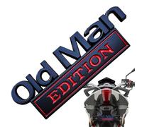 Metal Badge Emblem, 3D Waterproof Car Bumper Decoration, Weather-Resistant Auto Exterior Accessory SUV, Truck, Motorbike, Ideal for Vehicle Personalization, Outdoor Driving, Custom Style