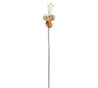 Metal Bird Yard Stakes, Outdoor Metal Bird Lawn Stakes, 64x16x9cm Decorative Lawn Accent for Patio Pathway Use, Artistic Animal Design with Stable Ground Insert, Animal Inspired Outdoor Ornament
