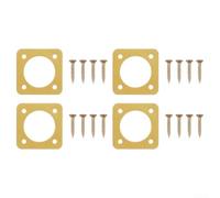 Metal Birdhouse Entrance Guard 4-Pack para predator para proof(11/8Inch) | Stops snakes and squirrels, protects chicks, fits standard boxes, 4-pack para value, sturdy steel build