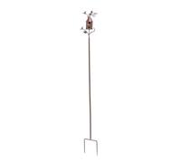 Metal Birdhouse Jardín Stake Decoración Casas de pájaros únicas con estaca Al Jardín Al Aire Libre