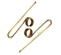 Metal Book Marks - 2 Pieces Vintage Style, Decorative Reading Accessory, Gold Ring Bookmarks, Crafting Beading Painting Set | Book Openers For Lovers Authors Readers Teenagers Men Women