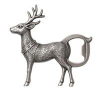 Metal Bottle Opener, Deer Shape Beer Opener with Vintage Design, Carbon Ste | Decorative Bottle Opener for Home Apartment Dormitory Kitchen Restaurant Camping Picnic Barbecue Party