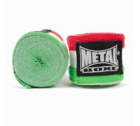 METAL BOXE - Banda de Entrenamiento de 4 m, Color Verde, Blanco y Rojo